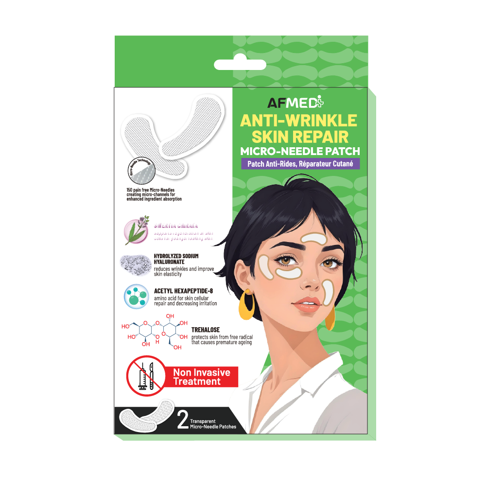 AIRFIT MEDI MICRO NEEDLE ANTI-WRINKLE SKIN REPAIR PATCH - 2 PATCHES