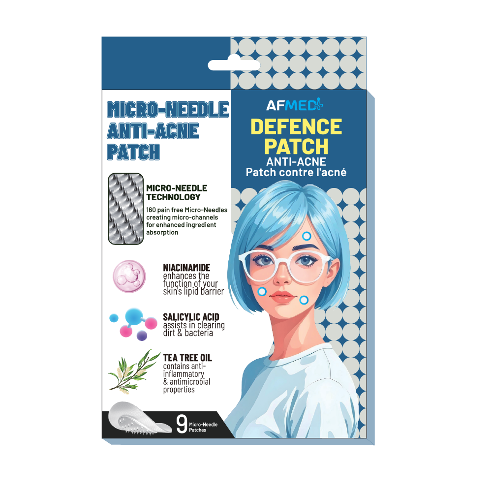 AirFit Medi Defence Micro Needle Anti-Acne Patch w/Salicylic Acid & Tea Tree Oil - 9 patches