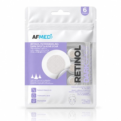 AF MEDI RETINOL MICRONEEDLING DARK SPOT & ACNE SCAR TREATMENT PATCH - 6 PATCHES