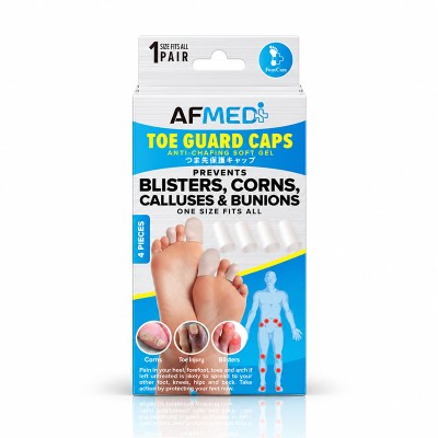 AF MEDI FOOTCARE TOE GUARD CAPS - 4 PIECES AF MEDI FOOTCARE TOE GUARD CAPS - 4 PIECES