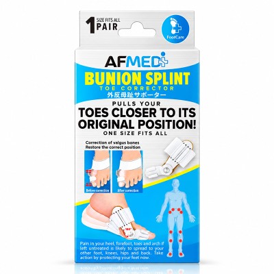 AF MEDI FOOTCARE BUNION SPLINT TOE CORRECTOR - 1 PIECE AF MEDI FOOTCARE BUNION SPLINT TOE CORRECTOR - 1 PIECE