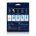AF MEDI PREMIUM PRECUT KINESIOLOGY KNEE TAPE - 10 STRIPS (10 ELECTRIC BLUE)