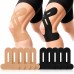 AF MEDI PREMIUM PRECUT KINESIOLOGY KNEE TAPE - 10 STRIPS (5 BLACK, 5 BEIGE)