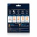 AF MEDI PREMIUM PRECUT KINESIOLOGY KNEE TAPE - 10 STRIPS (5 BLACK, 5 BEIGE)