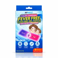 AF MEDI FEVER FREE COLOR CHANGE COOLING GEL PATCH - 4 PATCHES AF MEDI FEVER FREE COLOR CHANGE COOLING GEL PATCH - 4 PATCHES