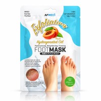 AF MEDI PEACH EXFOLIATION FOOT MASK - 1 PAIR AF MEDI PEACH EXFOLIATION FOOT MASK - 1 PAIR