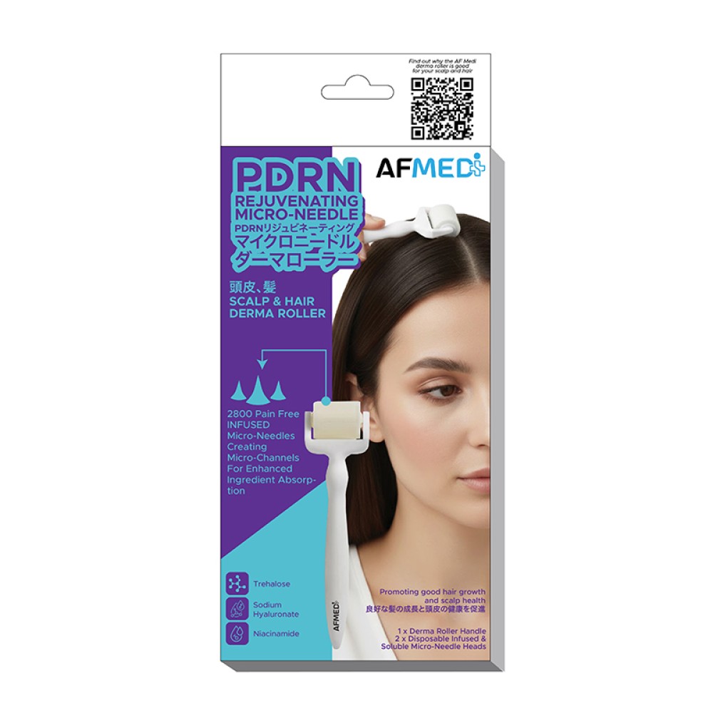 AF MEDI PDRN REJUVENATING MICRO-NEEDLE DERMA ROLLER - SCALP & HAIR AF MEDI PDRN REJUVENATING MICRO-NEEDLE DERMA ROLLER - SCALP & HAIR