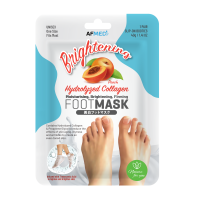 AF MEDI PEACH MOISTURISING & BRIGHTENING FIRMING FOOT MASK - 1 PAIR AF MEDI PEACH MOISTURISING & BRIGHTENING FIRMING FOOT MASK - 1 PAIR