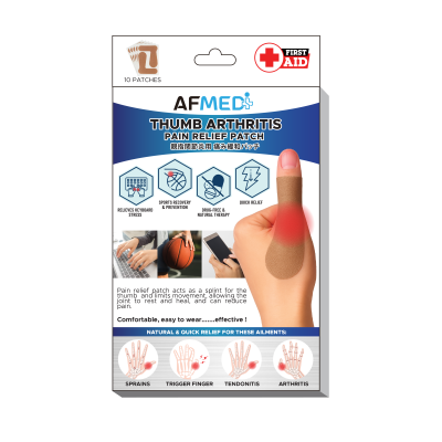 AF MEDI THUMB ARTHRITIS PAIN RELIEF PATCH