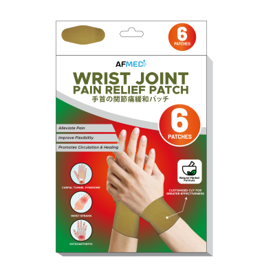 AF MEDI WRIST JOINT PAIN RELIEF PATCH - 6 PATCHES AF MEDI WRIST JOINT PAIN RELIEF PATCH - 6 PATCHES
