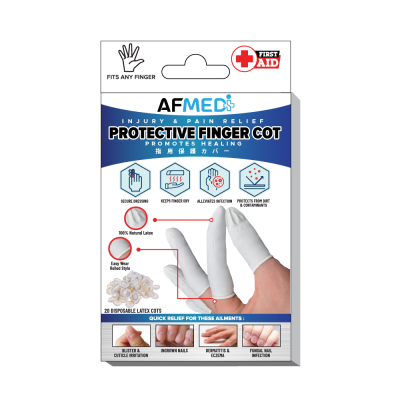 AF MEDI PROTECTIVE FINGER COT - 20 COTS