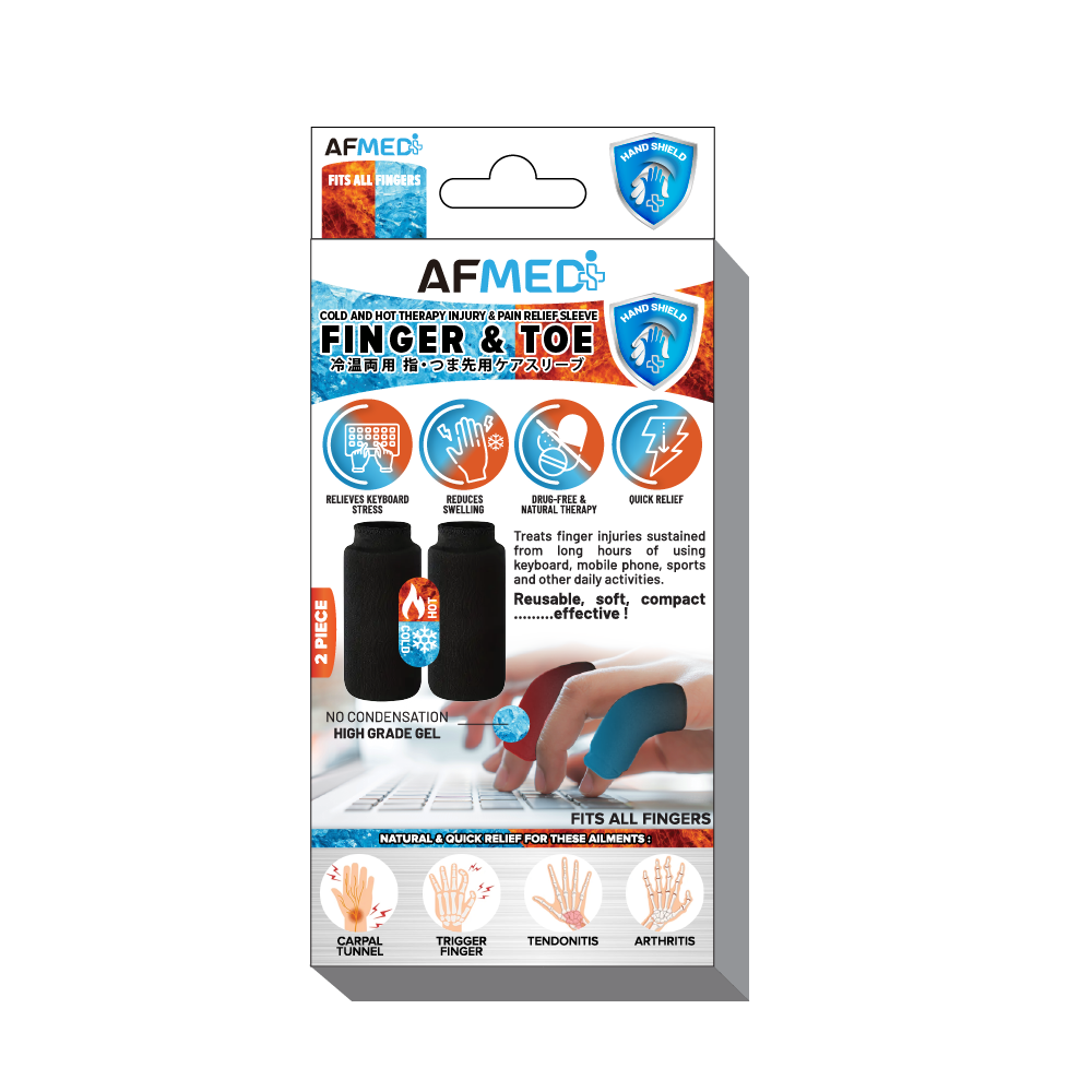 AF MEDI COLD & HOT GEL THERAPY FINGER & TOES SLEEVE - 2 PCS AF MEDI COLD & HOT GEL THERAPY FINGER & TOES SLEEVE - 2 PCS