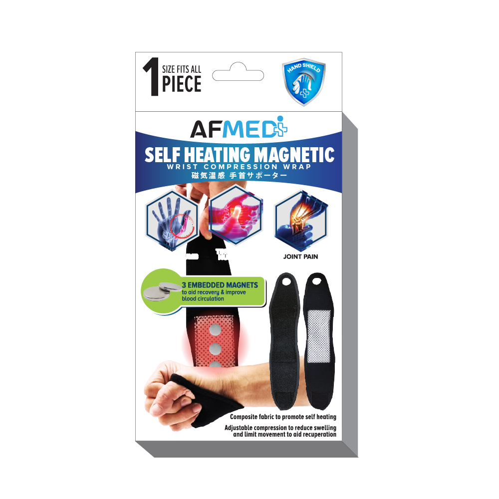 AF MEDI MAGNETIC SELF HEATING WRIST WRAP AF MEDI MAGNETIC SELF HEATING WRIST WRAP