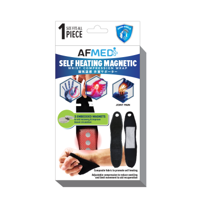 AF MEDI MAGNETIC SELF HEATING WRIST WRAP AF MEDI MAGNETIC SELF HEATING WRIST WRAP