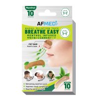 AF MEDI NASAL DILATION TAPE MENTHOL INFUSED - 10 MENTHOL STRIPS