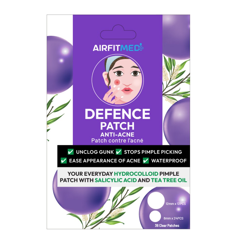 AirFit Medi Defence Anti-Acne Patch w/Salicylic Acid & Tea Tree Oil - 36 patches