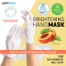 AirFIt Medi Peach Moisturising & Brightening Firming Hand Mask - 1 pair