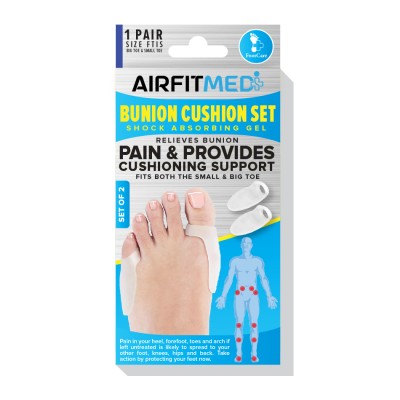 AIRFIT MEDI FOOTCARE BUNION CUSHION SET - 2 PIECE