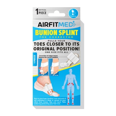 AIRFIT MEDI FOOTCARE BUNION SPLINT TOE CORRECTOR - 1 PIECE