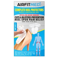 AIRFIT MEDI FOOTCARE COMPLETE HEEL PROTECTOR  (STICK ON SHOE DESIGN) - 2 PIECE