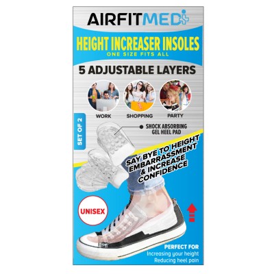 AIRFIT MEDI FOOTCARE HEIGHT INCREASER INSOLES