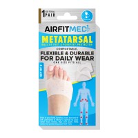 AIRFIT MEDI FOOTCARE HALF TOE SLEEVE METATARSAL - SET OF 2