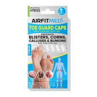 AIRFIT MEDI FOOTCARE TOE GUARD CAPS - 4 PIECES