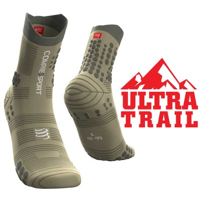 COMPRESSPORT PRO RACING SOCKS V3.0 TRAIL DUSTY OLIVE