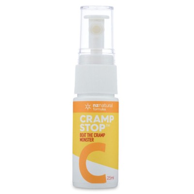 NZ NATURAL FORMULAS CRAMP-STOP 25ML Oral Spray fast support to help with muscle tone - 60 Doses