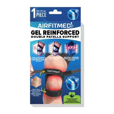 AIRFIT MEDI GEL REINFORCED DOUBLE PATELLA SUPPORT