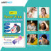 AirFIt Medi FEVER FREE Color Change Cooling Gel Patch - 4 patches