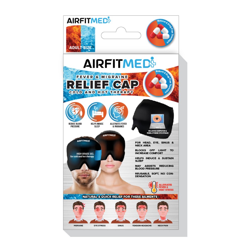 Airfit Medi Headache & Migraine Relief Cap