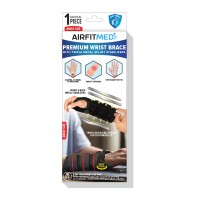 AirFit Medi Premium Wrist Brace With Triple Metal Splint Stabilize