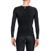 SKINS A400 WOMEN COMPRESSION LONG SLEEVE TOP - BLACK