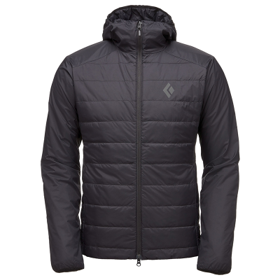 BLACK DIAMOND MEN ACCESS HOODY - BLACK